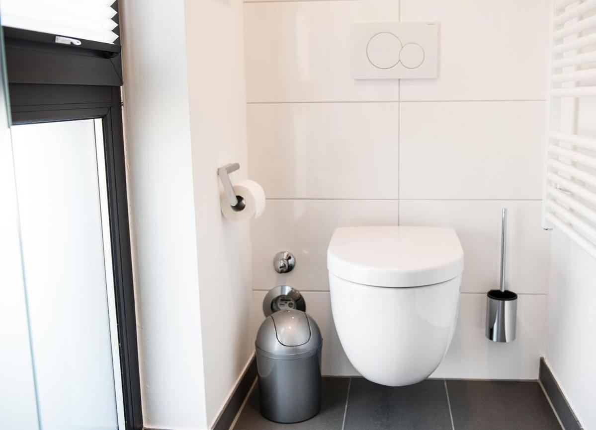 Kleine Krabbe Apartment Busum Bagian luar foto