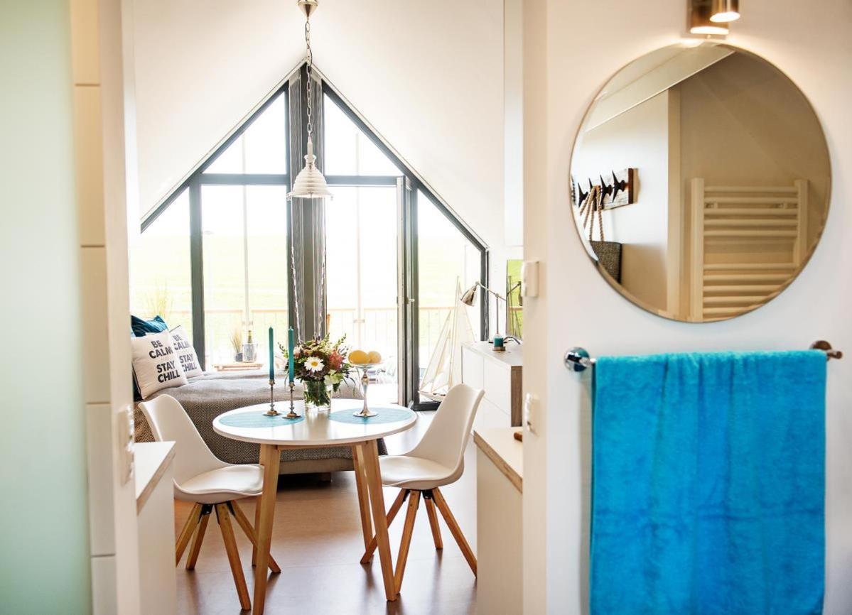 Kleine Krabbe Apartment Busum Bagian luar foto