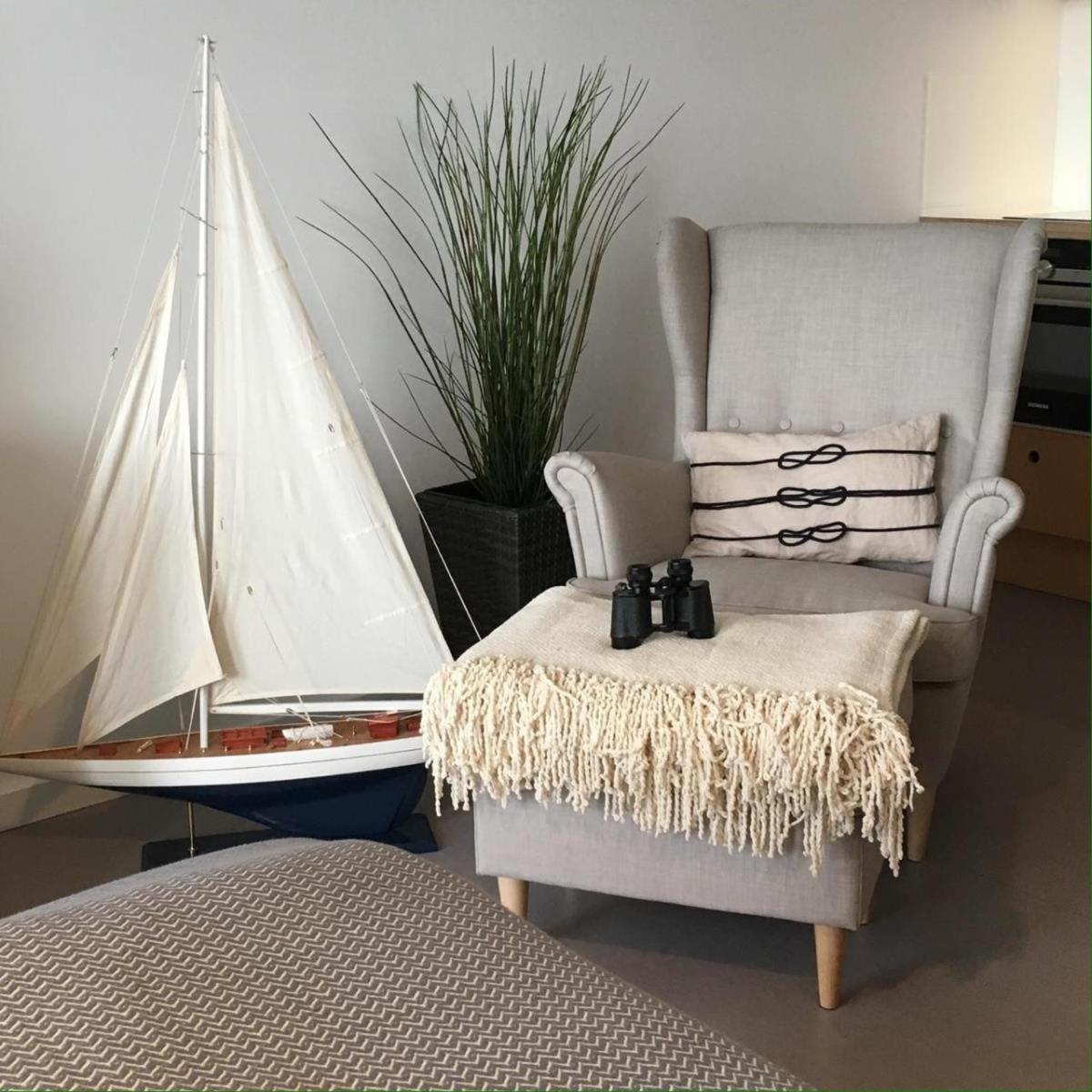 Kleine Krabbe Apartment Busum Bagian luar foto
